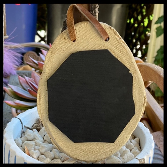 Handmade Vintage Ceramic in Oval Shape with Mirror on Inner Part (See Pics)-Mini - Picture 6 of 10